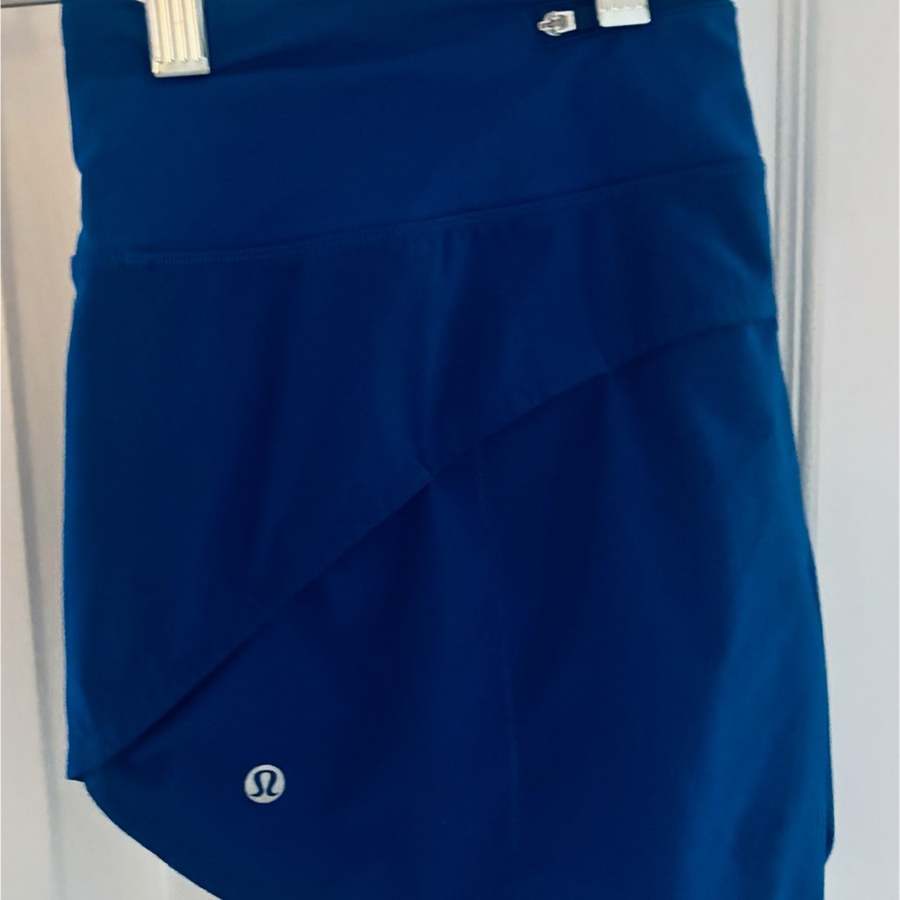 lululemon athletica Asymmetrical Blue Skirt